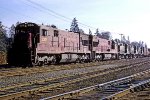 Leased Lake Superior & Ispeming U23c's  LSI 2302, 2303 lead an outbound BCOL freight.